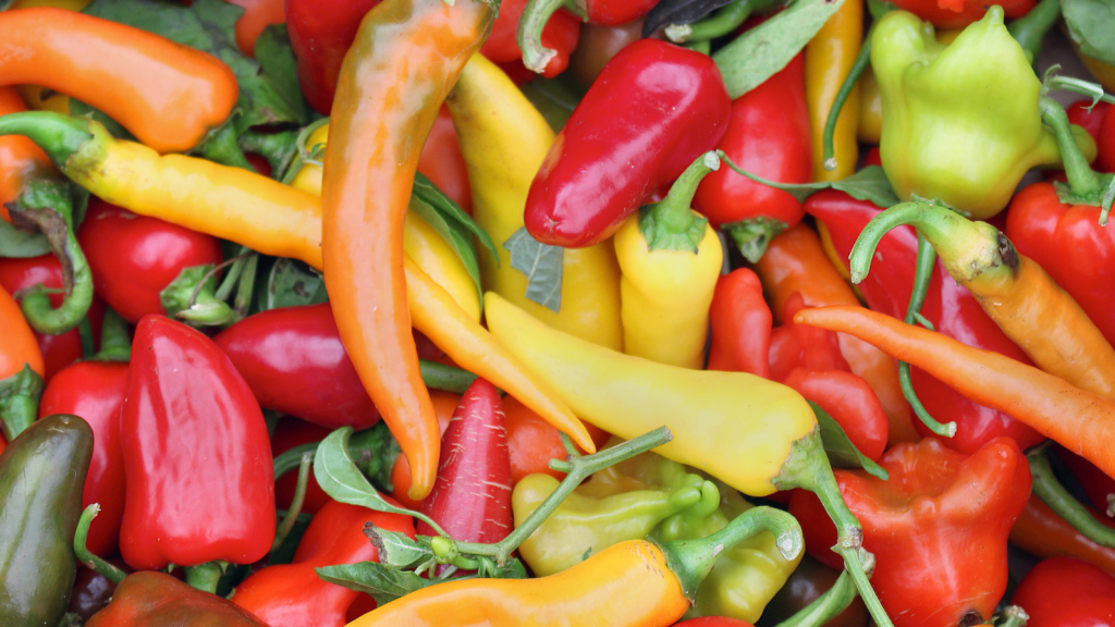 Peppers are good for respiration health