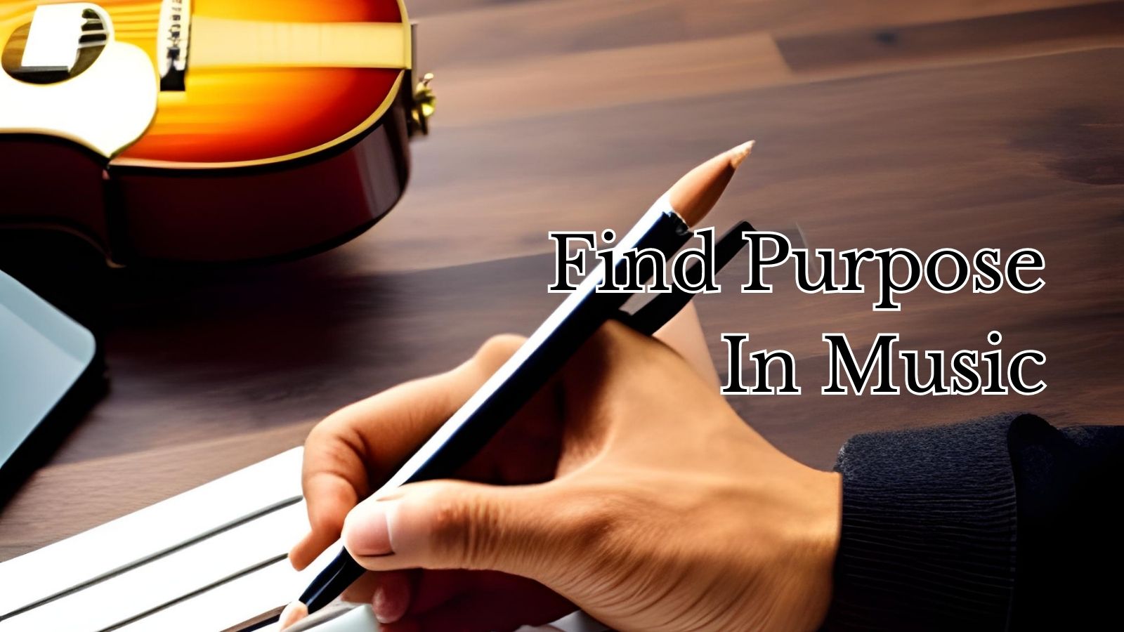 Find purpose in music