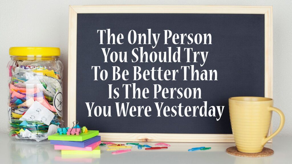 Improve yourself