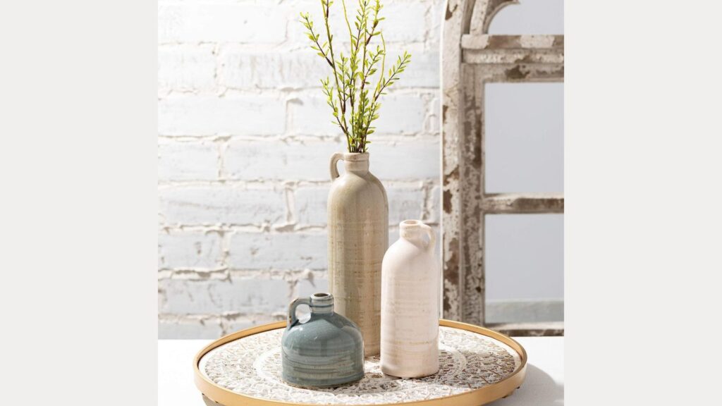 Sullivans Ceramic Jug Vase Set