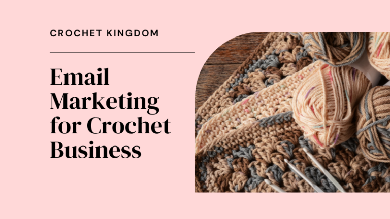 Crochet business email marketing