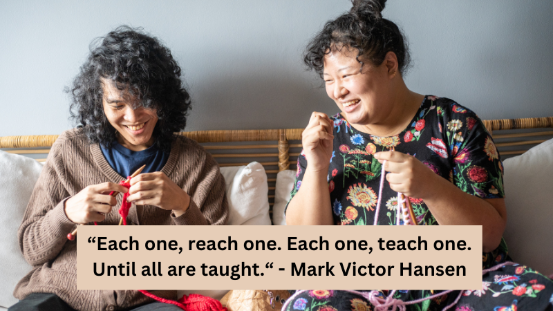 Inspiring Others: Sharing Experiences and Mentoring