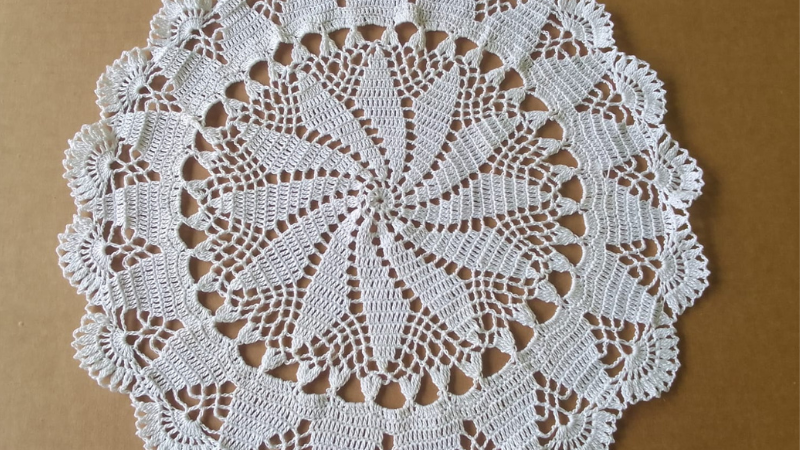 Pineapple Doily Pattern - Complete - My crochet design - my crochet business