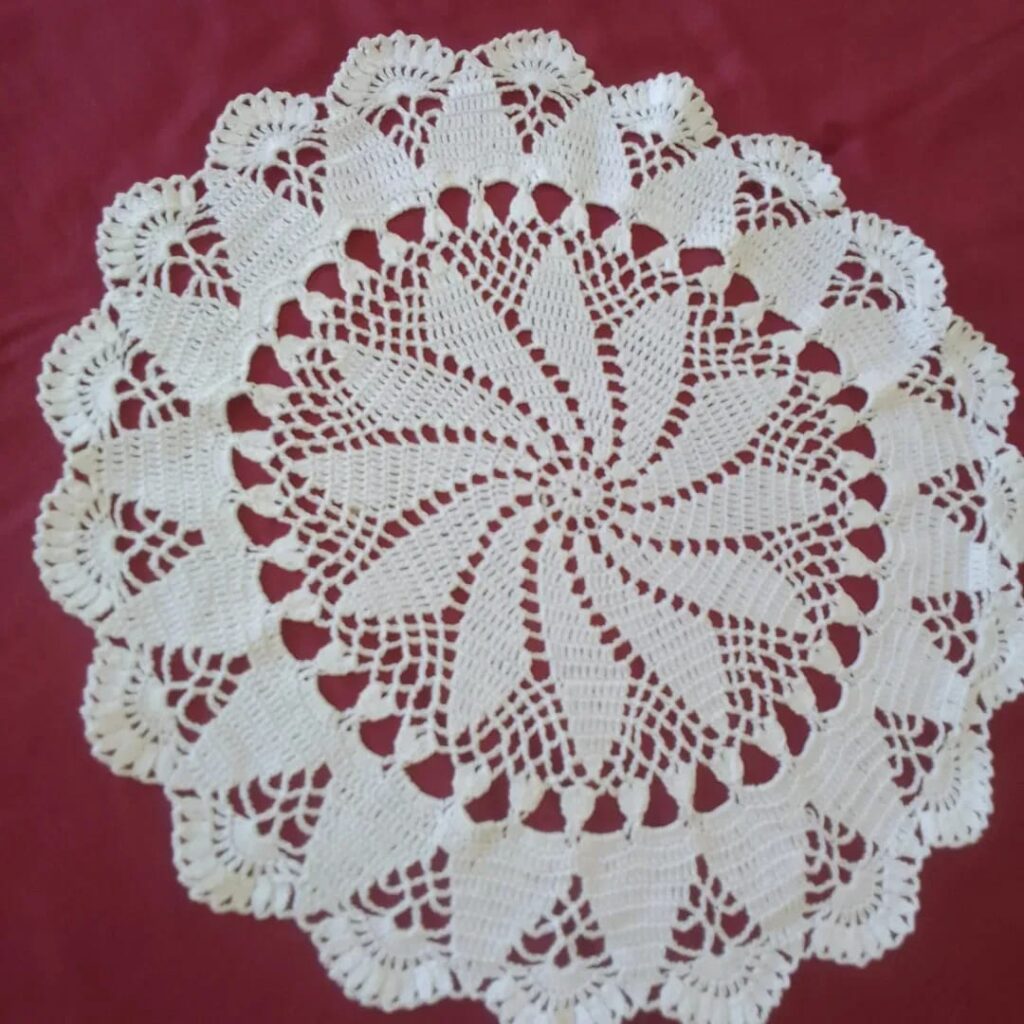 My Crochet Doily Creation