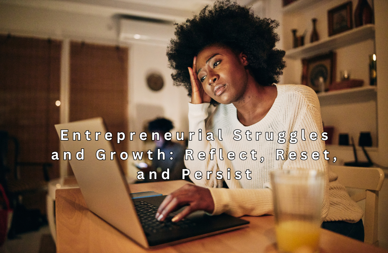 Entrepreneurial Struggles and Growth Reflect, Reset, and Persist