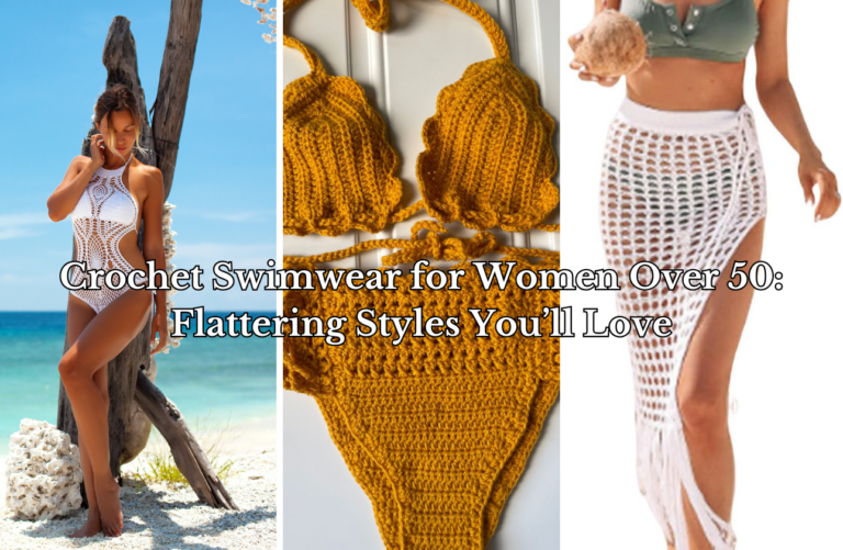 Crochet Swimwear for Women Over 50